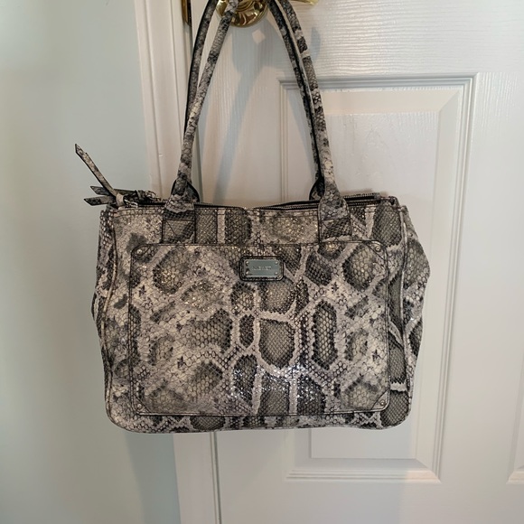 Nine West Handbags - Nine West Snakeskin Bag; Only Used Once